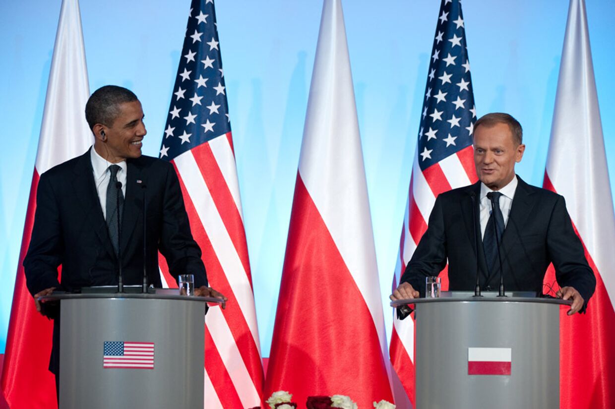 визит в Польшу президента США Барака Обамы