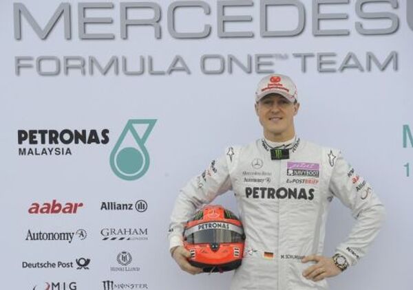 Семикратный чемпион мира Формулы-1 Михаэль Шумахер