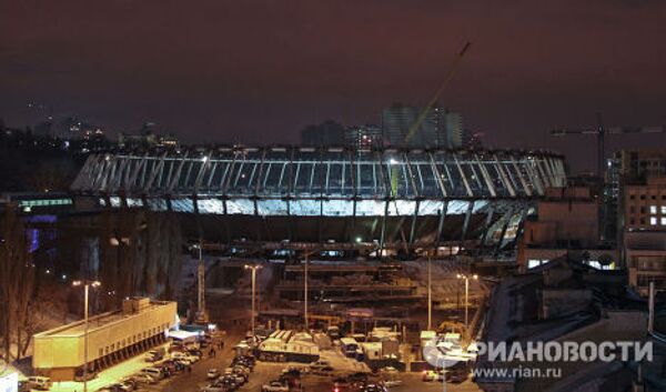 Реконструкция стадиона Олимпийский в Киеве