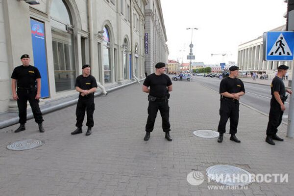 Несанкционированная акция протеста прошла в Минске