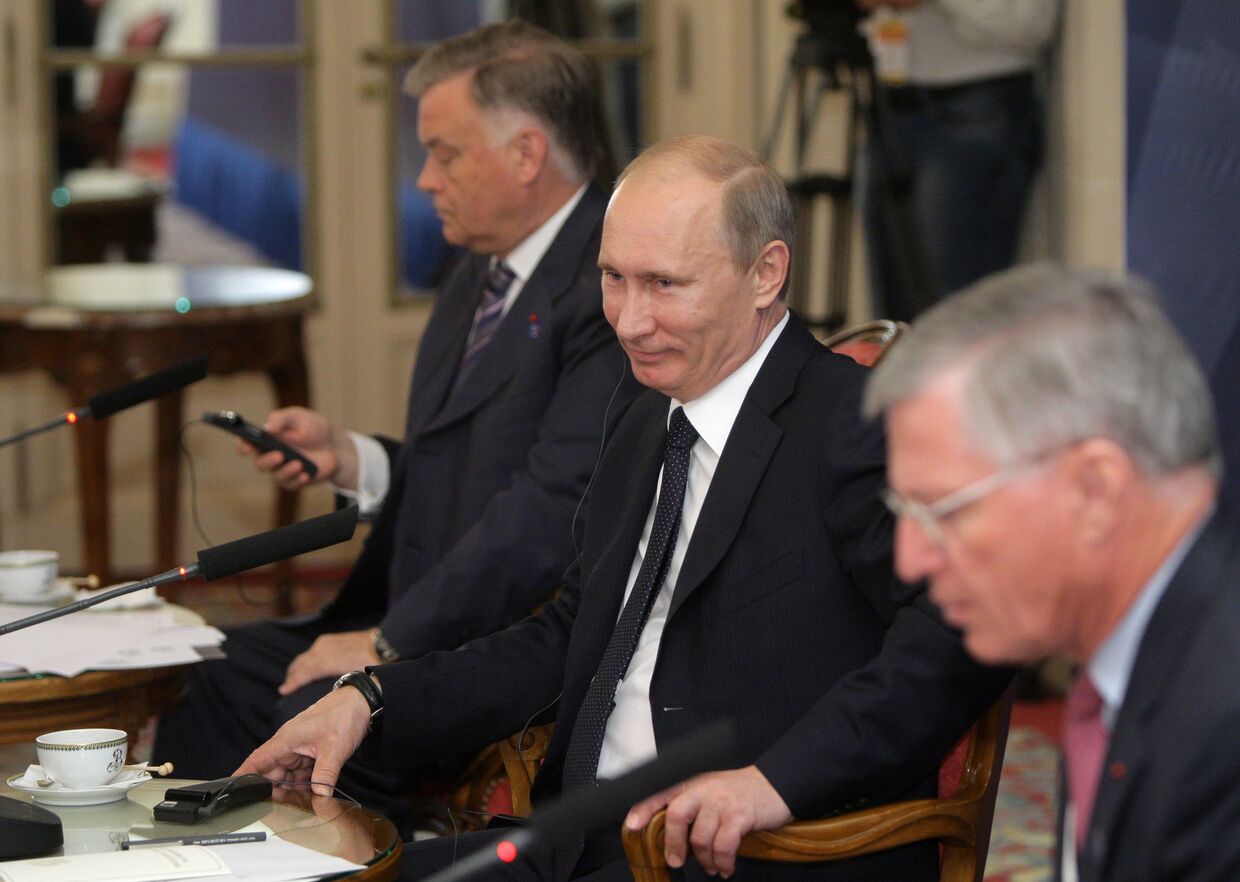 Встреча В.Путина с активом Ассоциации Франко-российский диалог
