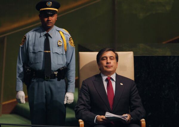 Выступление президента Грузии Михаила Саакашвили на 65-ой сессии Генасамблеи ООН