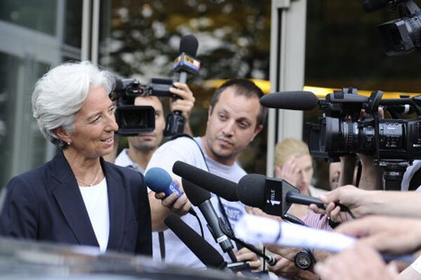 Министр финансов Франции Кристин Лагард избрана главой МВФ