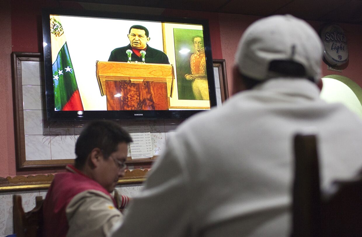 Уго Чавес выступил с телеобращением к народу 