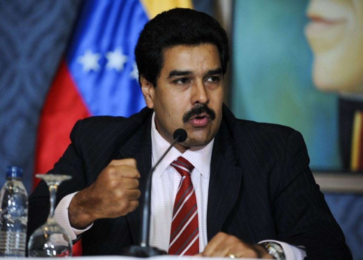 Министр иностранных дел Венесуэлы Николас Мадуро