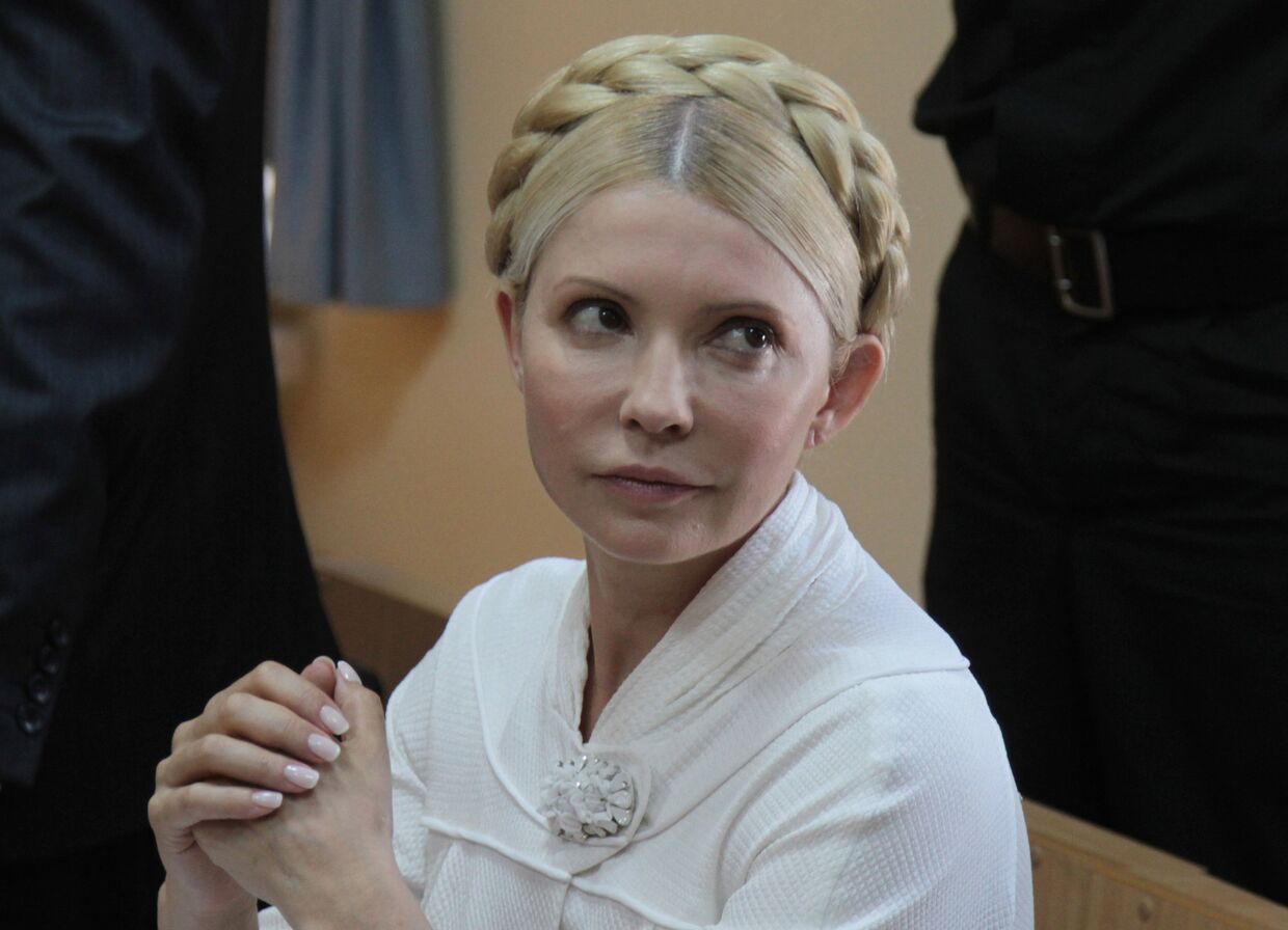 Рассмотрение дела в отношении экс-премьера Украины Юлии Тимошенко в Печерском суде Киева