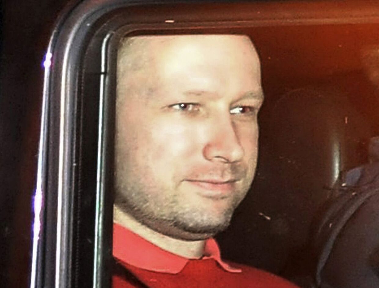 Подозреваемый в организации двойного теракта в Норвегии Андерс Брейвик 