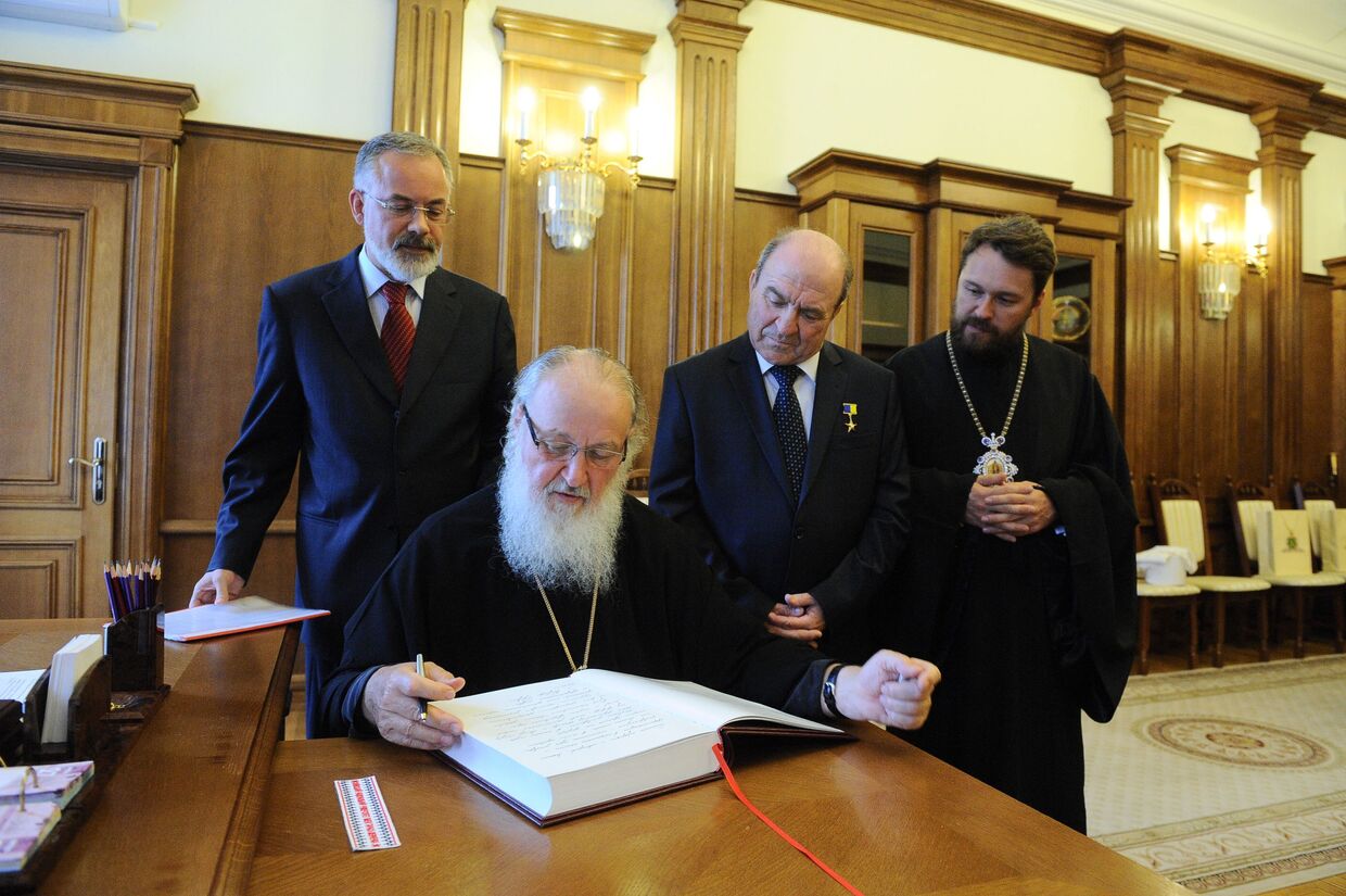 Визит Святейшего Патриарха Кирилла на Украину