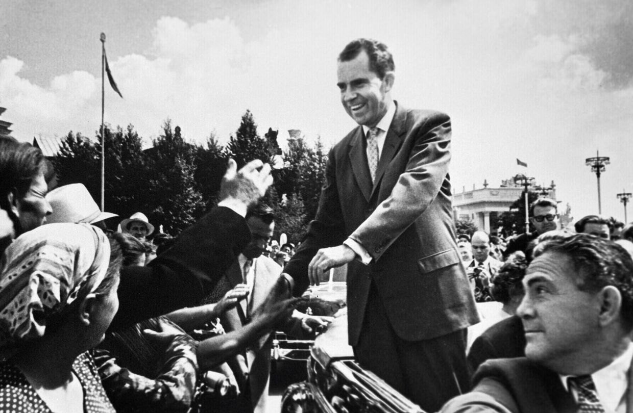 37-ой президент США Ричард Никсон 