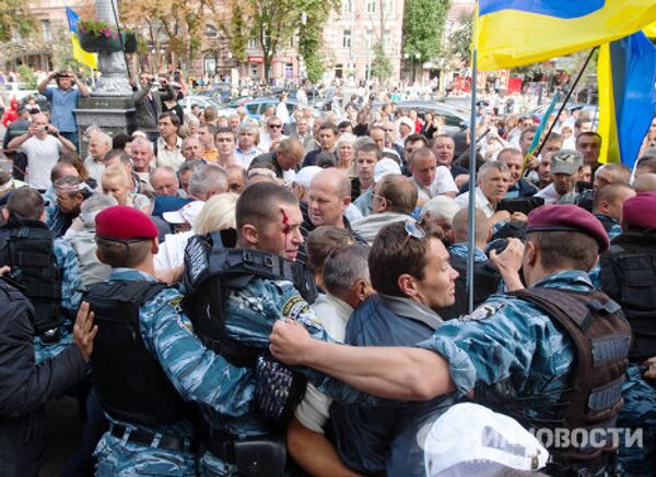 Арест экс-премьера Украины Юлии Тимошенко