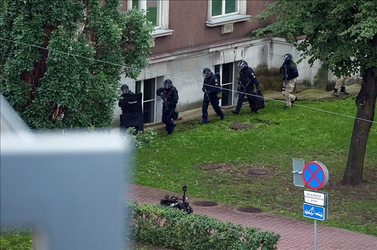 перестрелка в Минобороны Эстонии перестрелка в Минобороны Эстонии