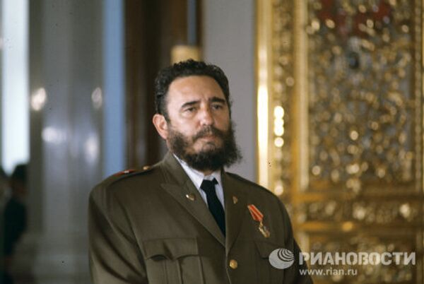 Фидель Алехандро Кастро Рус, Первый Секретарь ЦК КП Республики Кубы, Премьер-министр Революционного правительства Республики Куба, в Кремле
