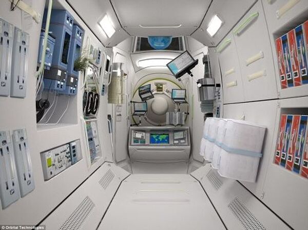 Orbital Technologies объявила а планах строительства космического отеля, который может быть открыт к 2016 году