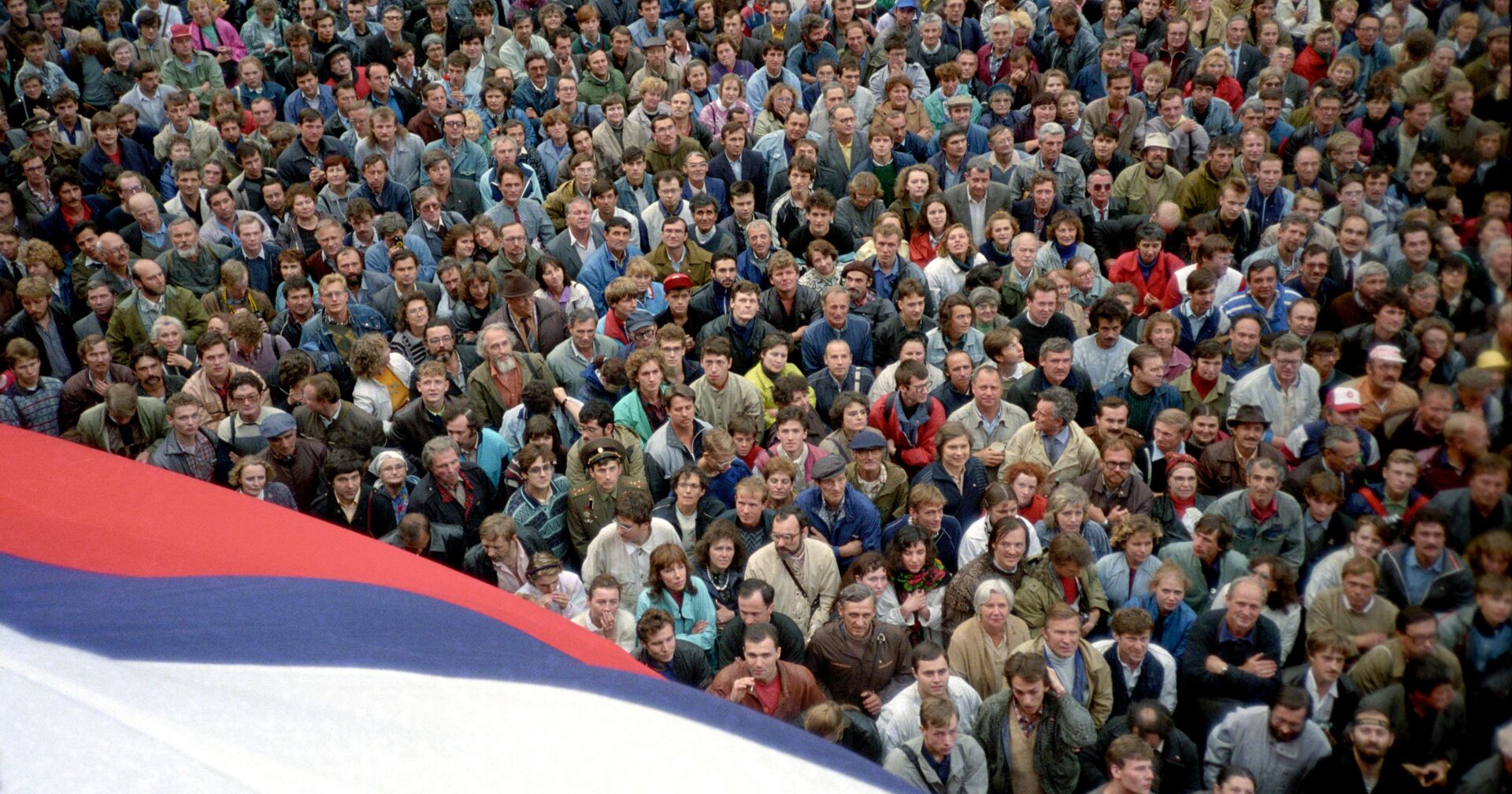 Митинг в августовские дни 1991 года - ИноСМИ, 1920, 30.08.2021