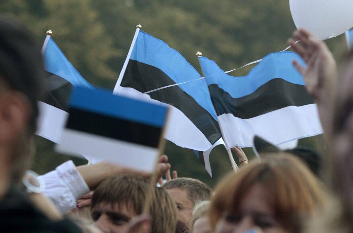 Празднование 20 годовщины восстановления независимости Эстонии