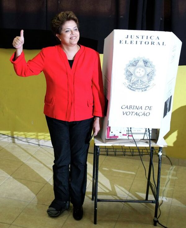 Выборы в Бразилии. Дилма Руссефф - официальная преемница действующего президента Бразилии и бывшая глава его администрации 