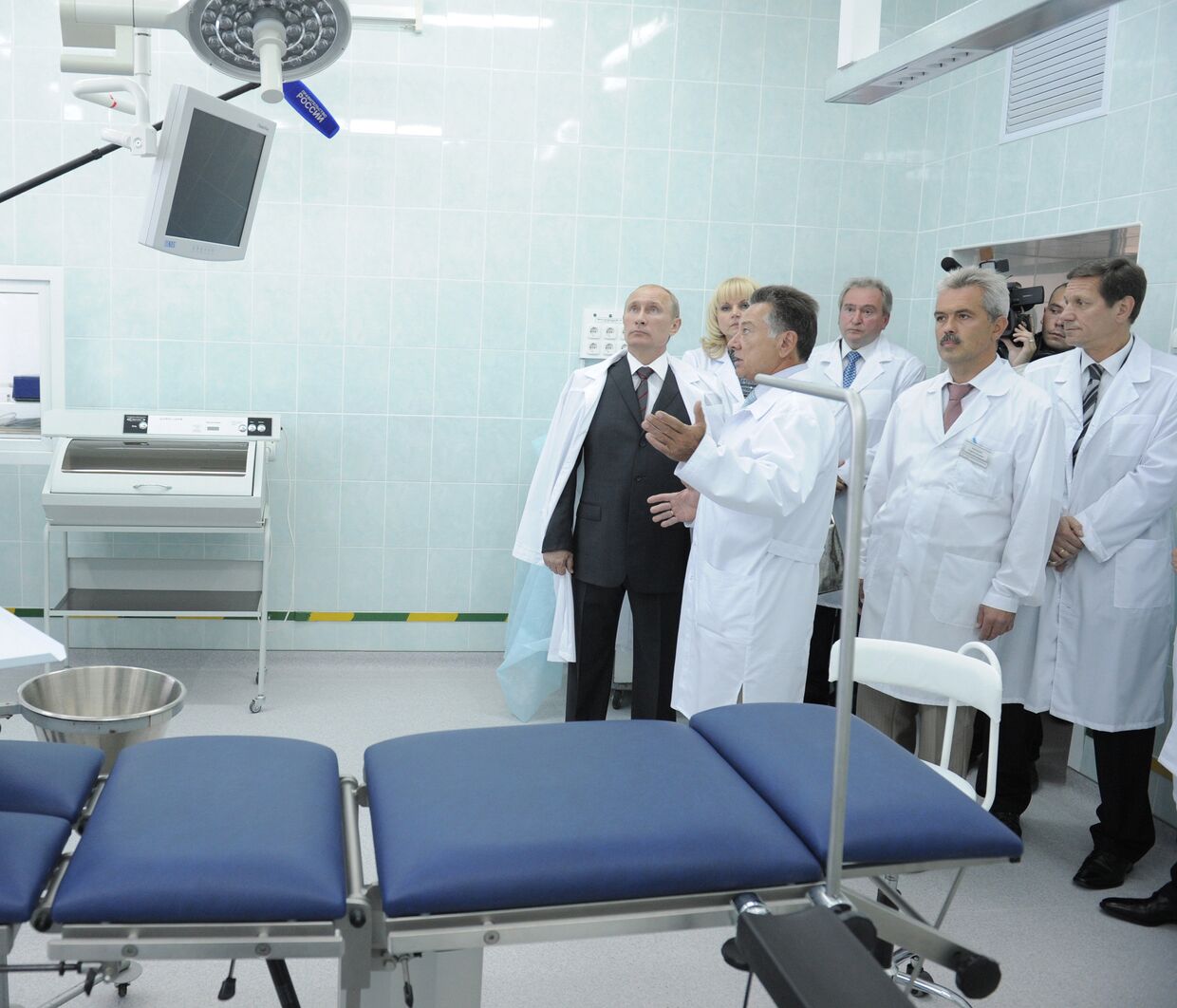 Посещение В. Путиным Смоленской областной клинической больницы