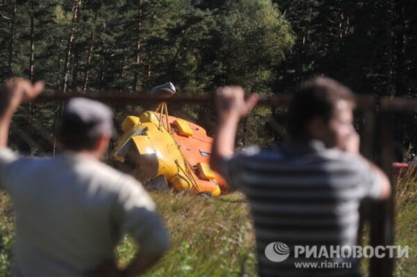 Крушение вертолета Ми-8 в Карачаево-Черкесии