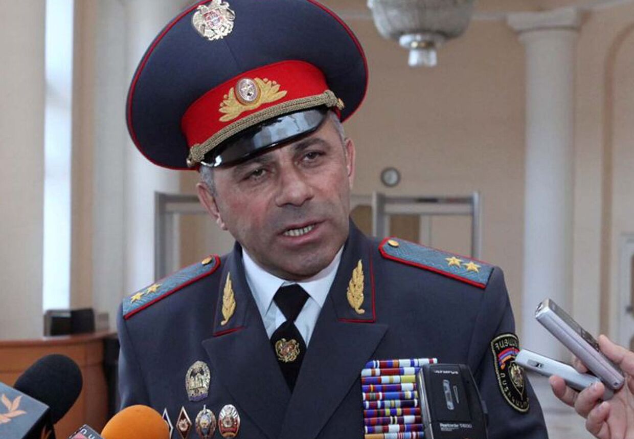 Начальник Полиции Армении Алик Саркисян