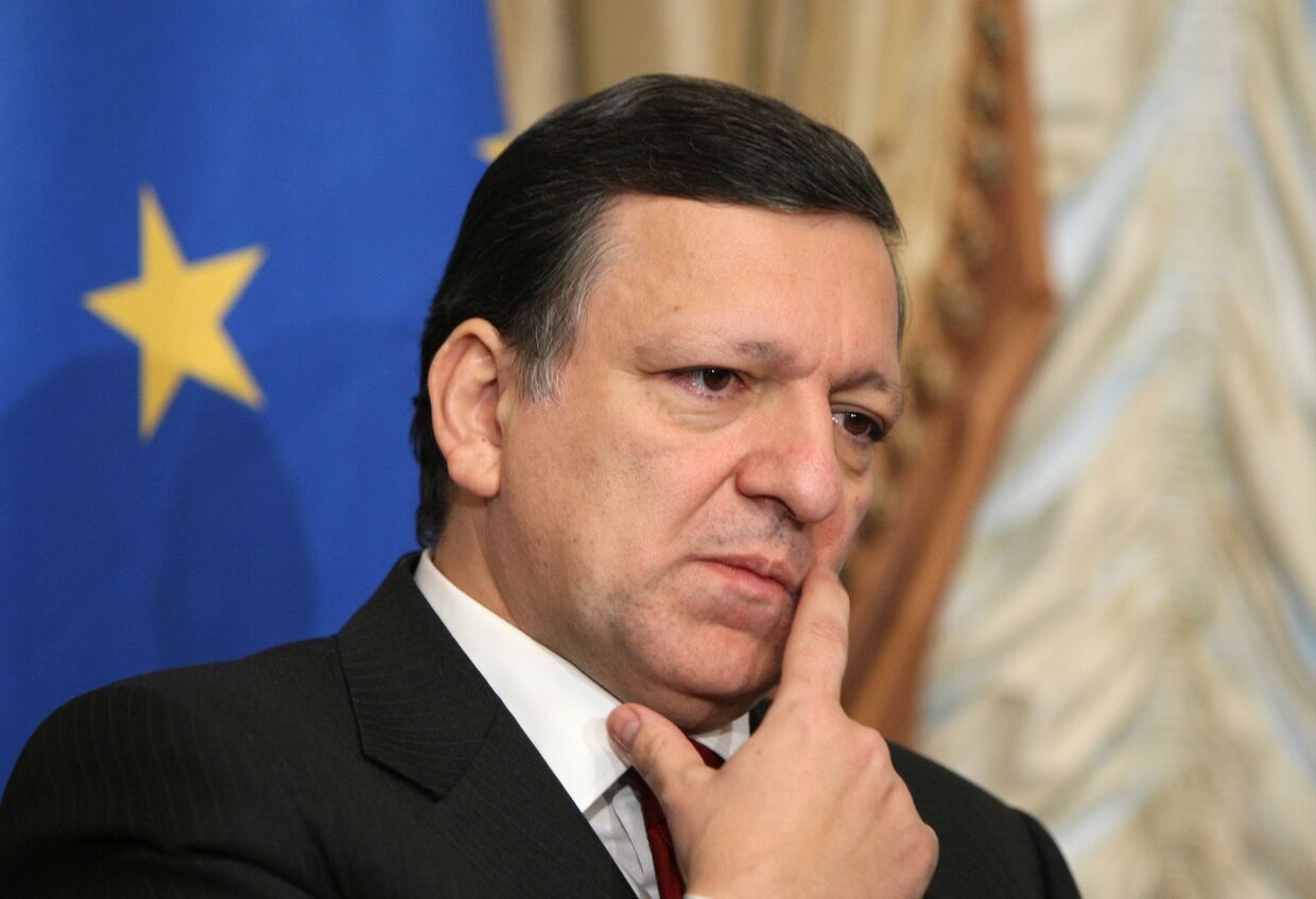 Глава Еврокомиссии Жозе Мануэл Баррозу. Архив