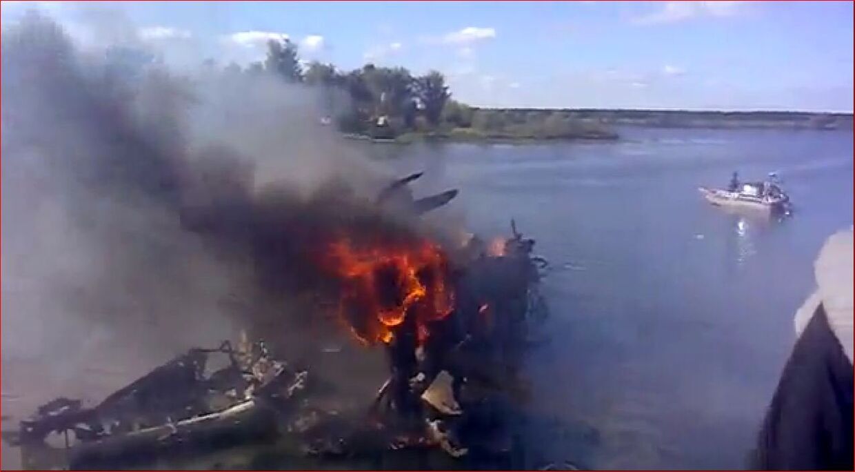 Крушение самолета Як-42 в Ярославской области