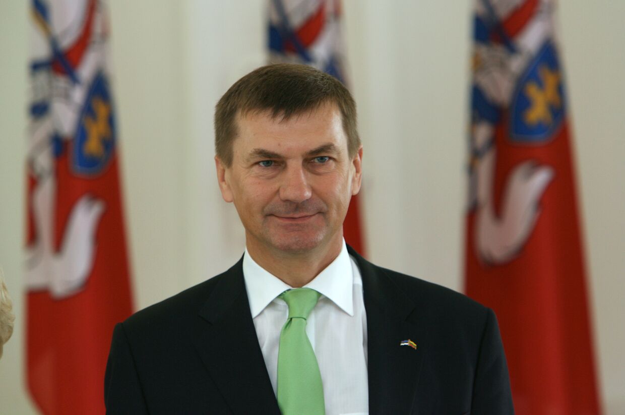 Премьер-министр Эстонии Андрус Ансип 