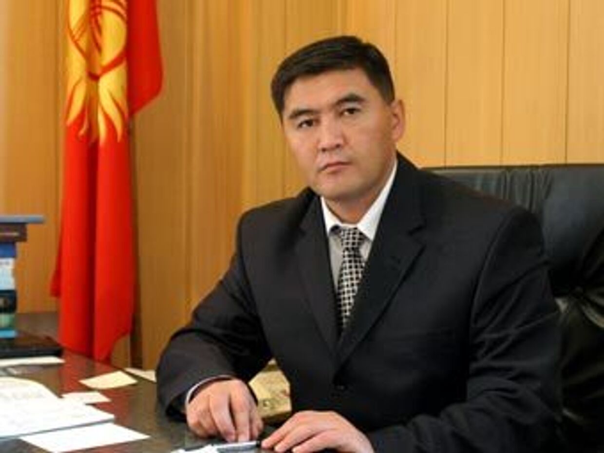 Министр по чрезвычайным ситуациям Камчибек Ташиев