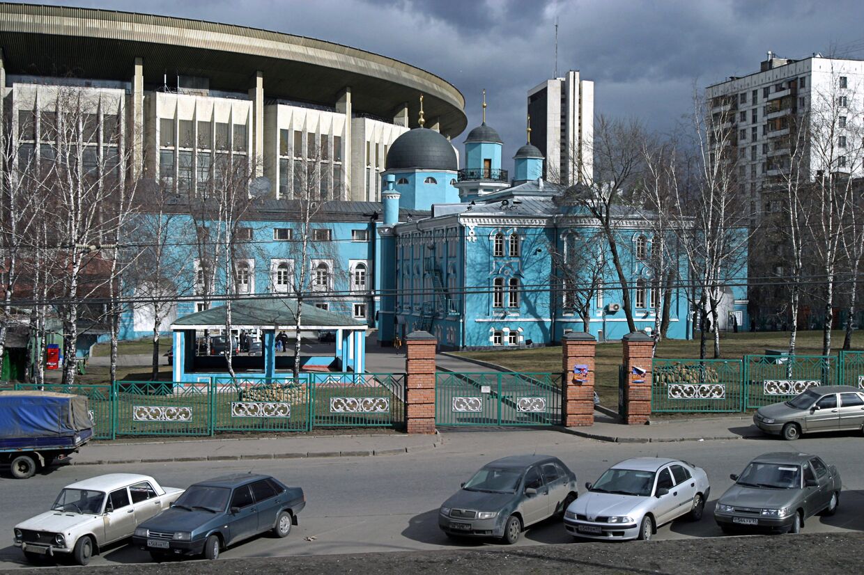Московская Соборная мечеть старое здание