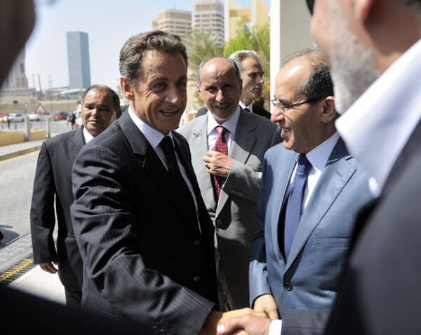 Николя Саркози в Триполи
