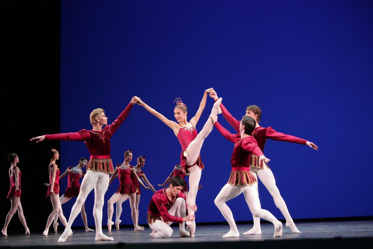 Балет Рубины на сцене Большого театра
