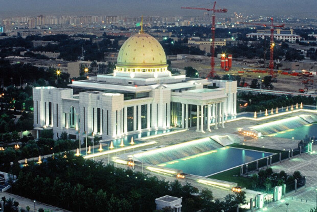Дворец президента республики Туркмении