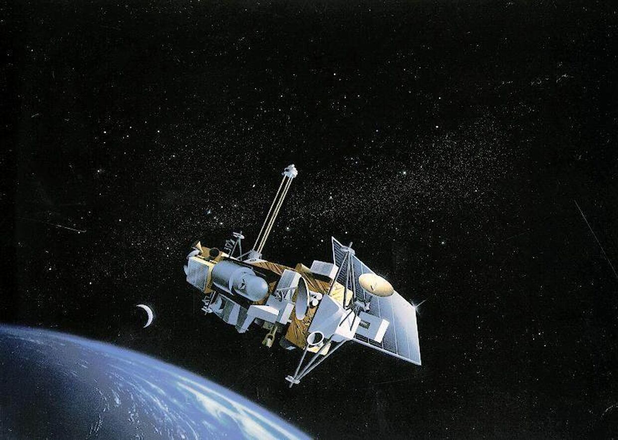 Научный спутник UARS (Upper atmosphere research satellite)