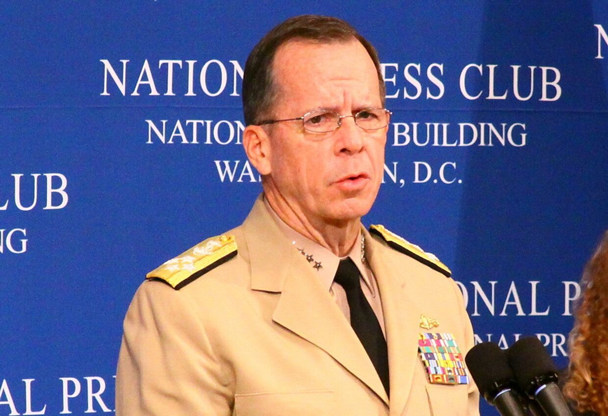 Глава Объединенного комитета начальников штабов (ОКНШ) Вооруженных сил США адмирал Майкл Маллен