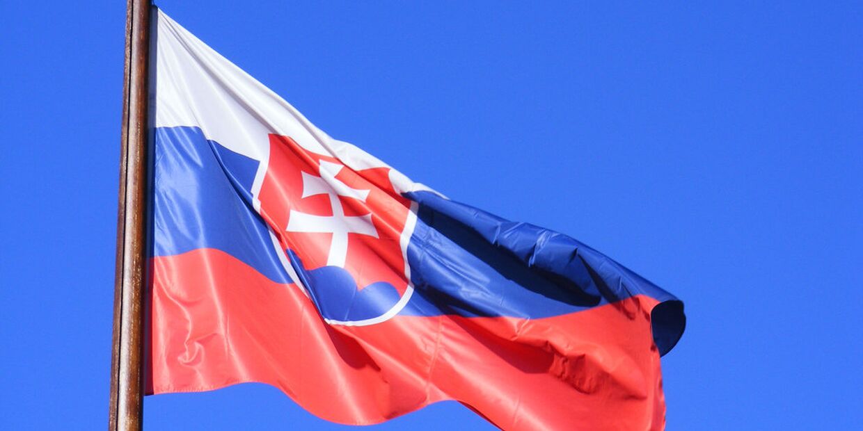 Флаг Словакии 