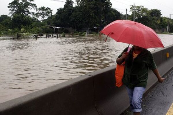 Последствия проливных дождей в Сальвадоре