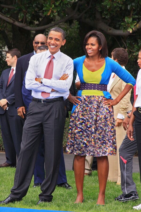 Барак и Мишель Обама