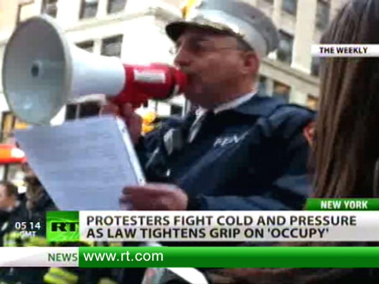 ИноСМИ__Плохая погода и жестокость полиции не остановят Occupy Wall Street