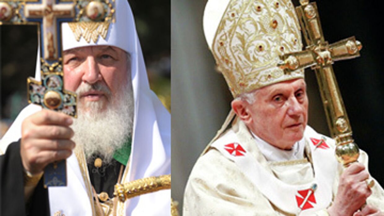 Патриарх Кирилл и Папа Римский