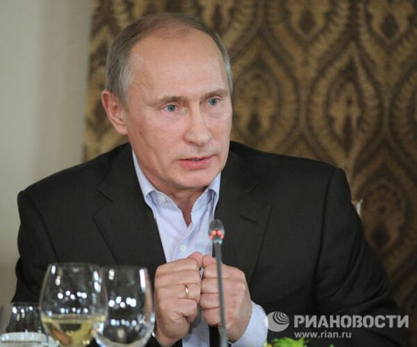 В. Путин встретился с членами дискуссионного клуба «Валдай»