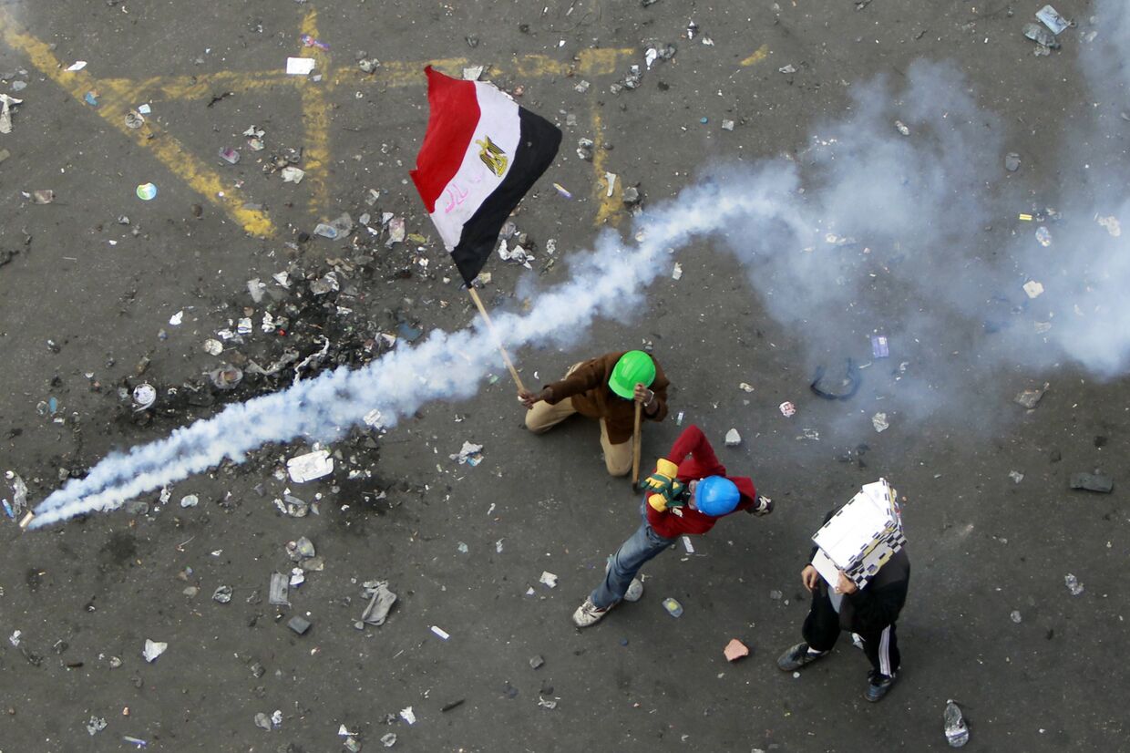 Столкновения на площади Тахрир в Египте