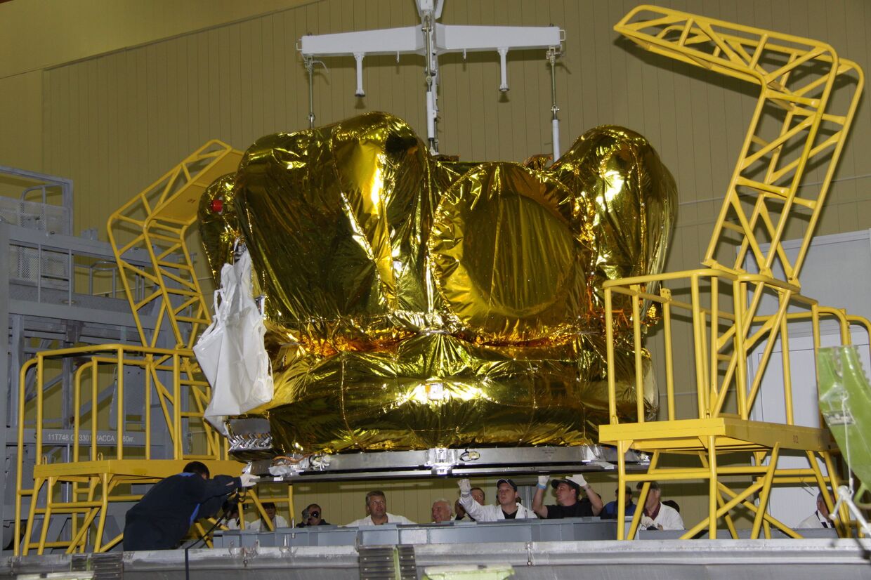 На космодроме Байконур продолжаются работы по программе АМС Фобос-Грунт
