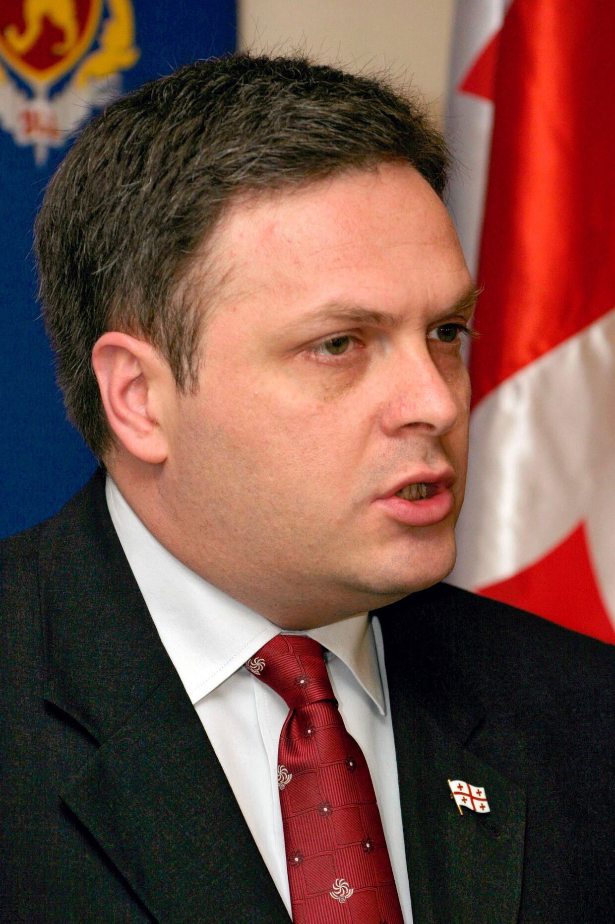 Министр внутренних дел Грузии Георгий Барамидзе. Архив