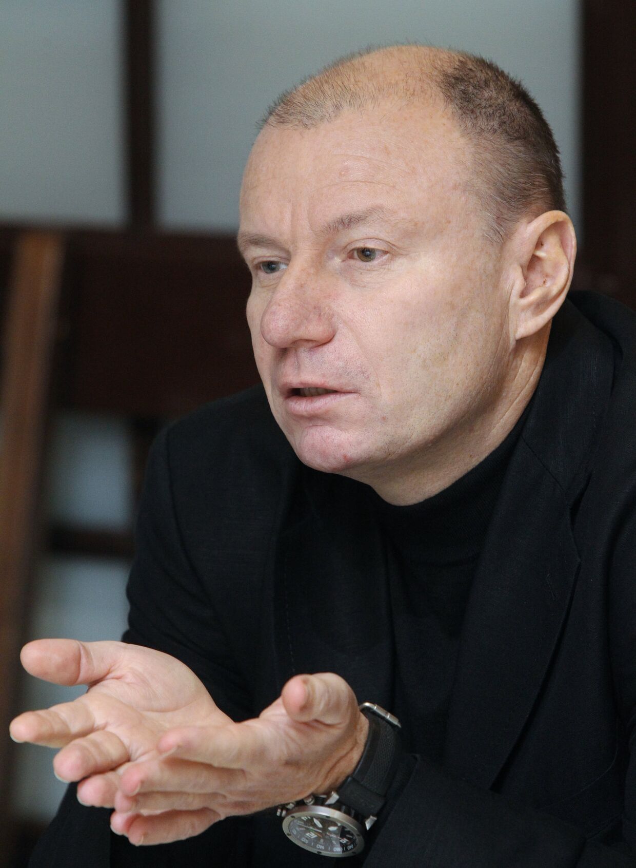 Президент Интерроса Владимир Потанин в агентстве РИА Новости