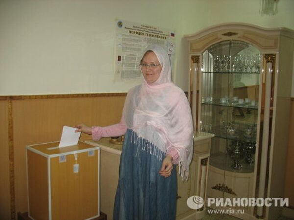 Выборы в Госдуму на избирательном участке посольства РФ в Хартуме
