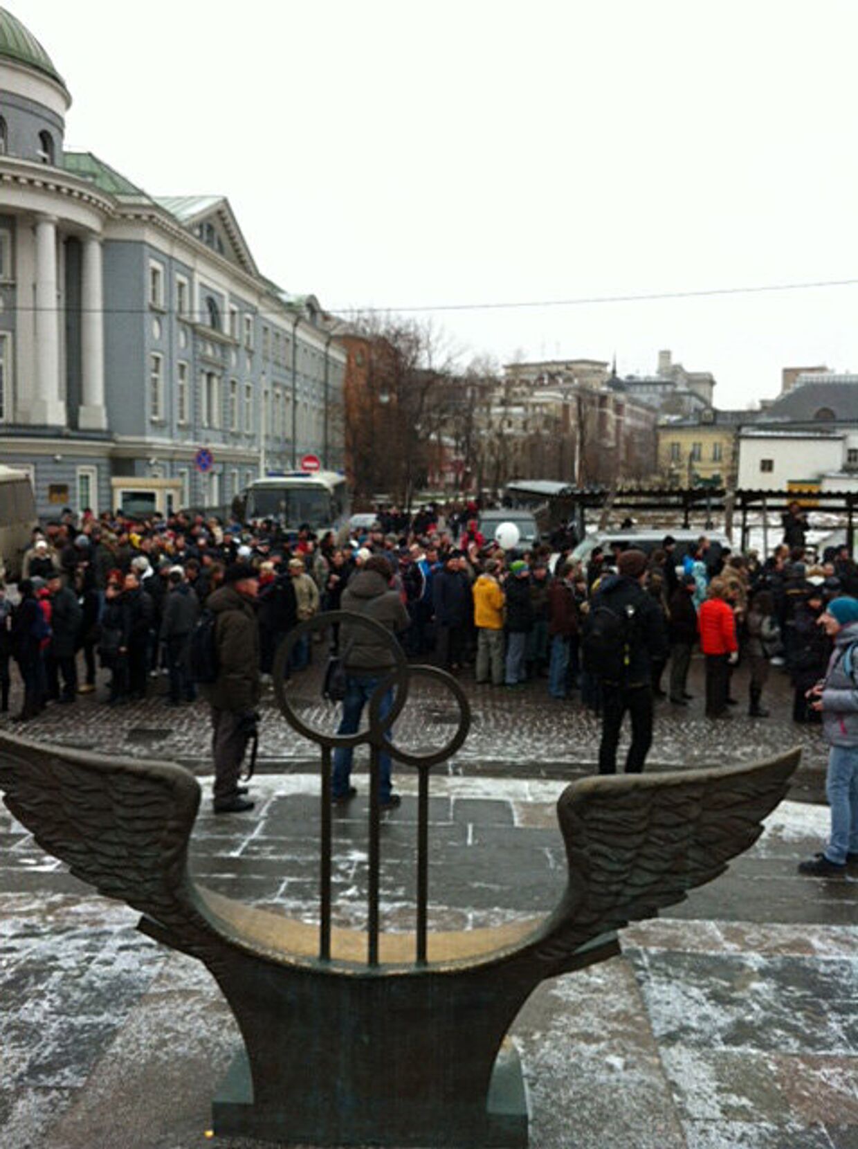 Участники митинга на Болотной площади