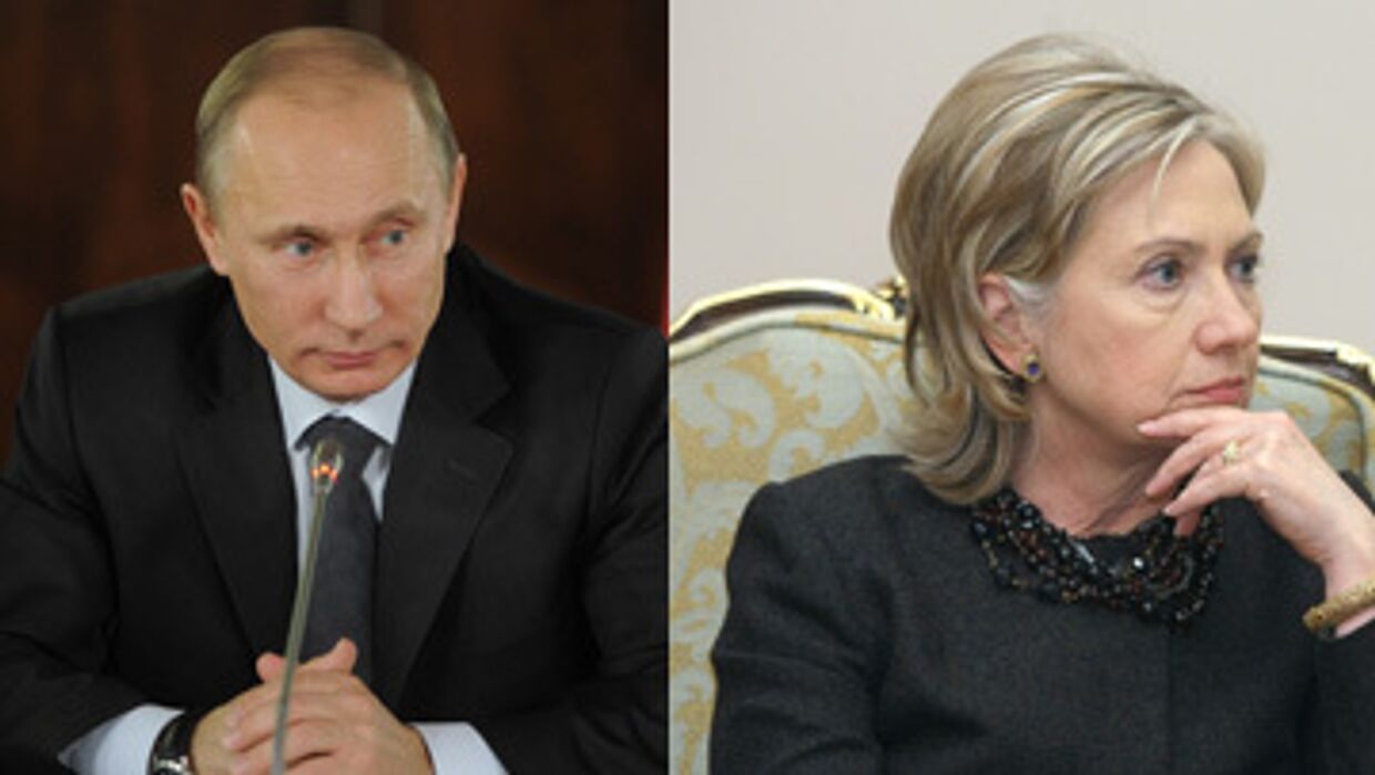 Путин и Клинтон