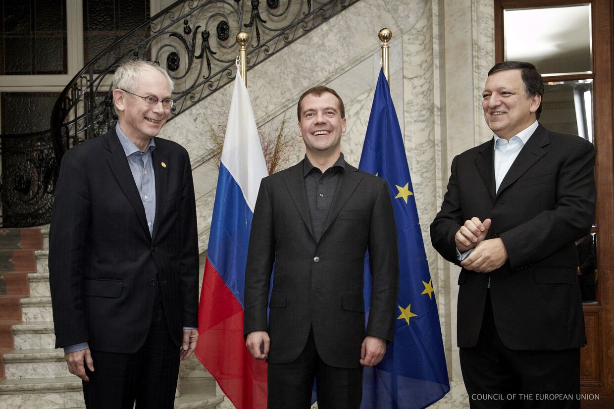 Встреча Д.Медведева и европейских лидеров в Брюсселе