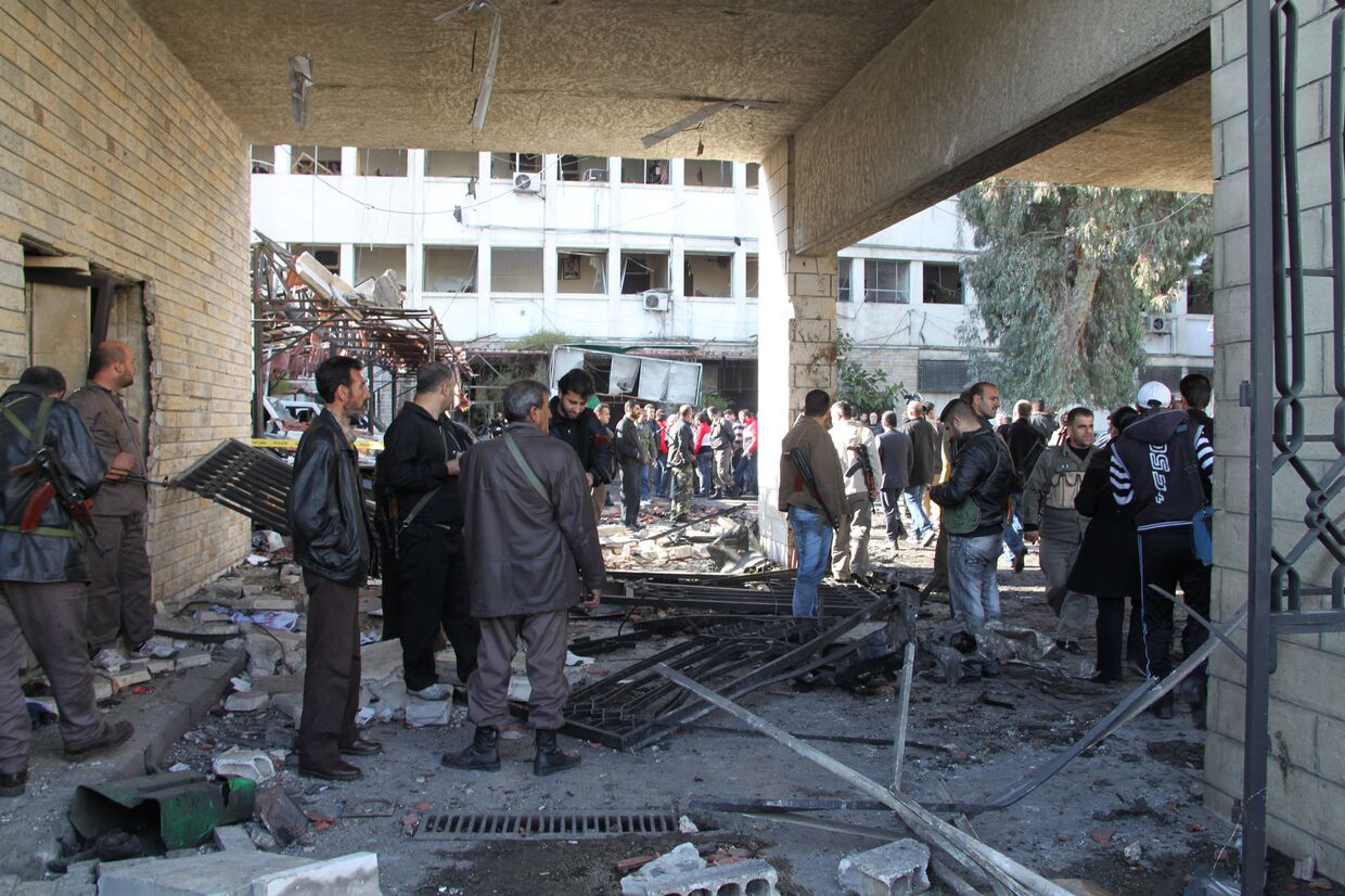 Последствия терактов в Дамаске