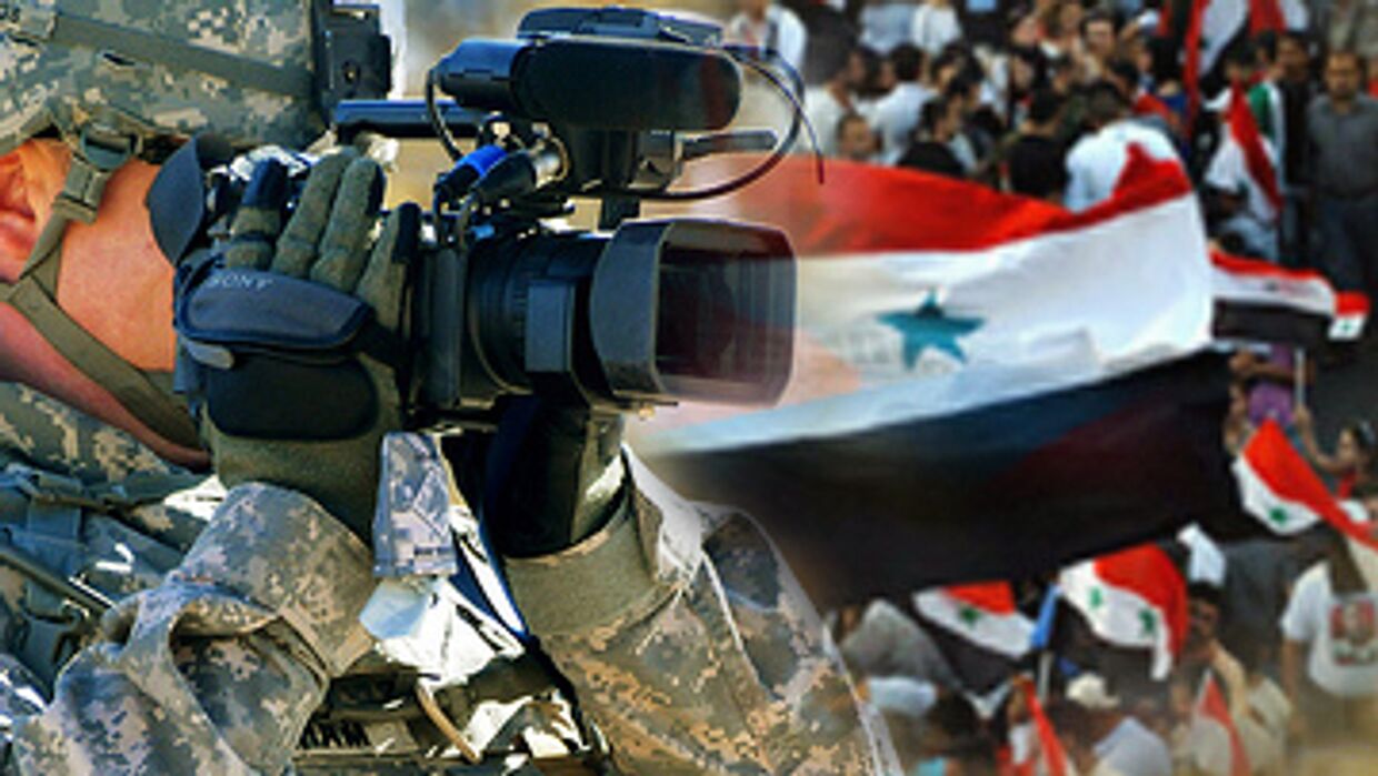 Журналист в Сирии