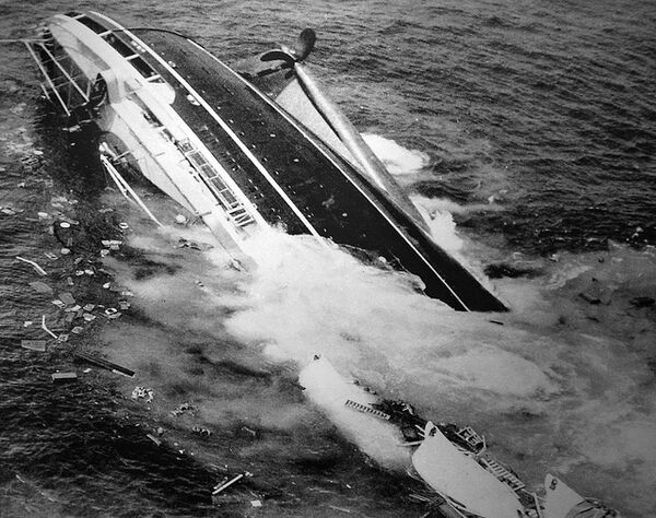 Итальянский лайнер Andrea Doria